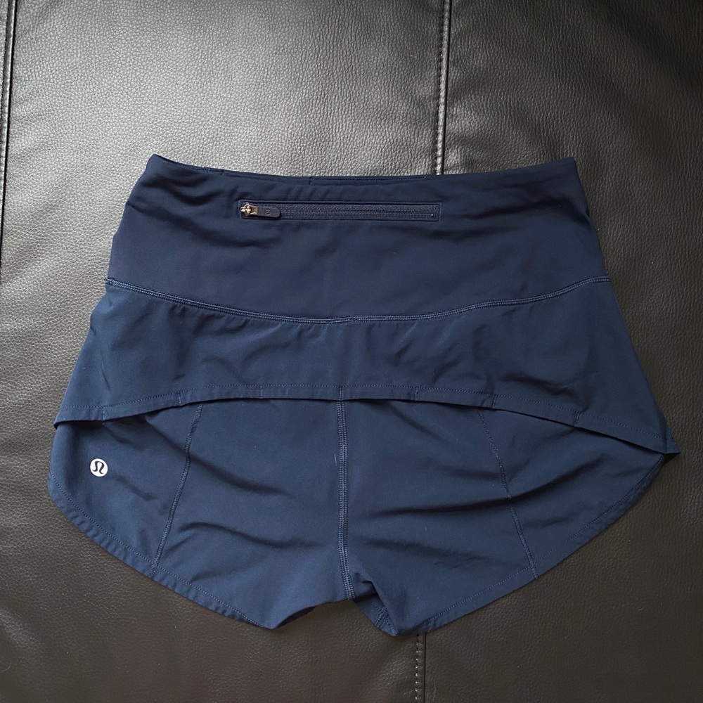 Lululemon speed up high rise shorts 2.5 inch